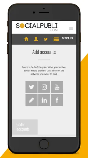 Socialpubli.com Influencers screenshot 4