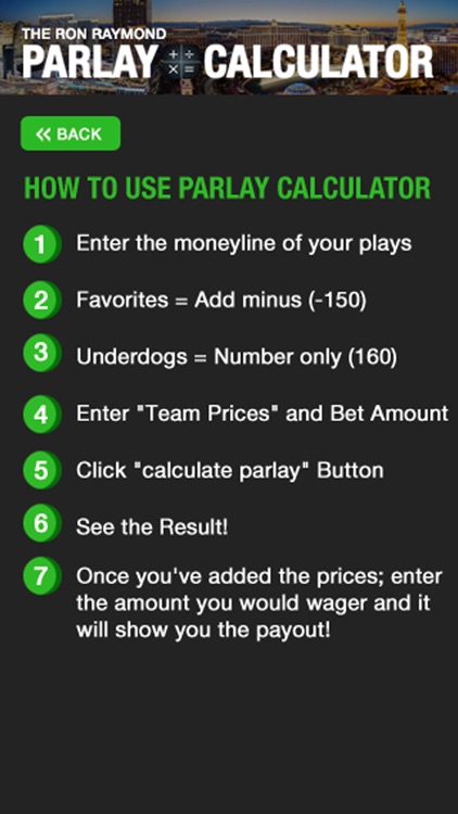 Parlay Calculator 2015 screenshot-3