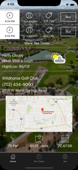 Game screenshot Wildhorse Golf Club Tee Times apk
