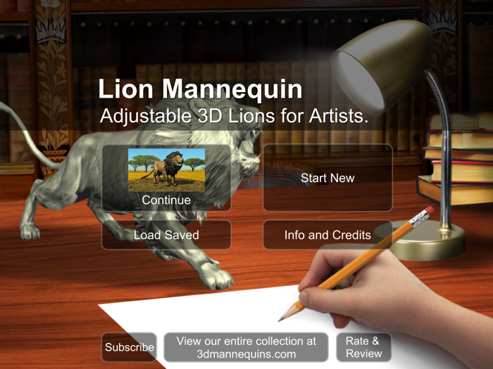 Lion Mannequin