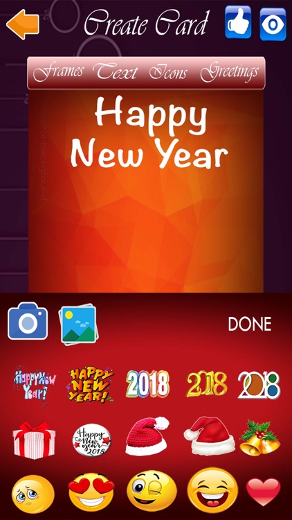 New Year - Greeting Card Maker