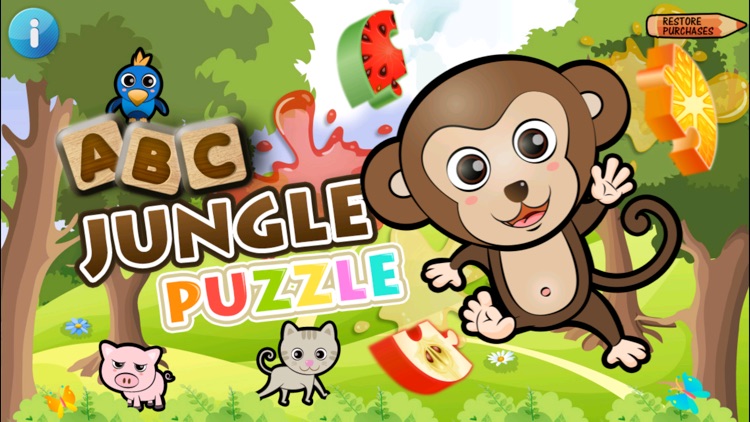 ABC Jungle Puzzle Game
