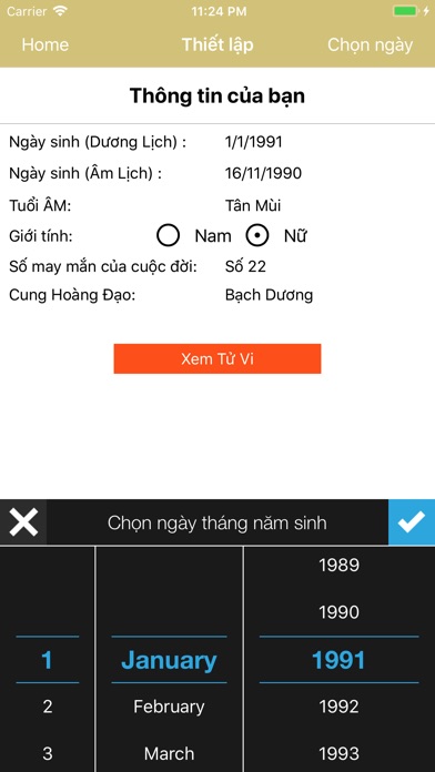 Tử vi Mậu Tuất 2018 screenshot 4