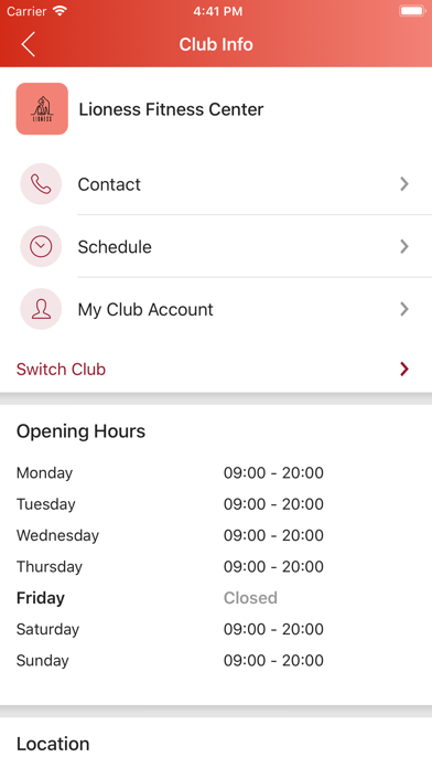 Screenshot #2 pour Lioness Fitness Center
