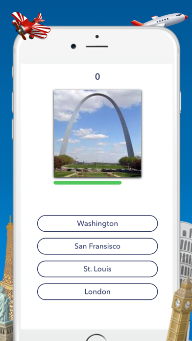 Screenshot #2 pour Landmark Quiz - Cities