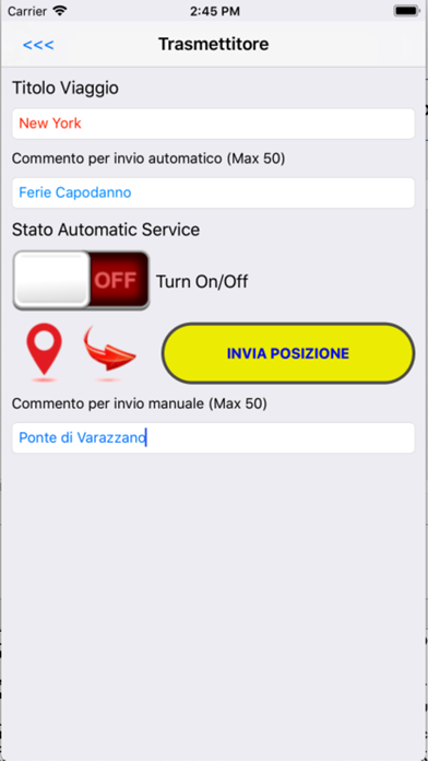 Percorso di Viaggio ADS screenshot 2