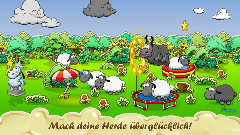 Screenshot von Clouds & Sheep auf dem iPhone 2