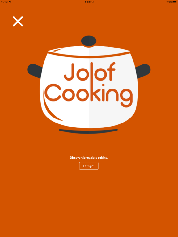Jolof Cooking iPad screenshot 4 - Entertainment app