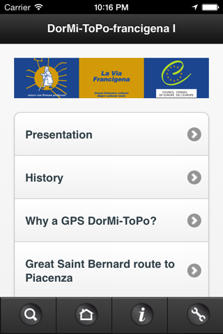 DorMi ToPo Francigena I screenshot 2