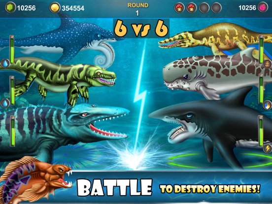 Dino Water World-Jurassic game для iPad