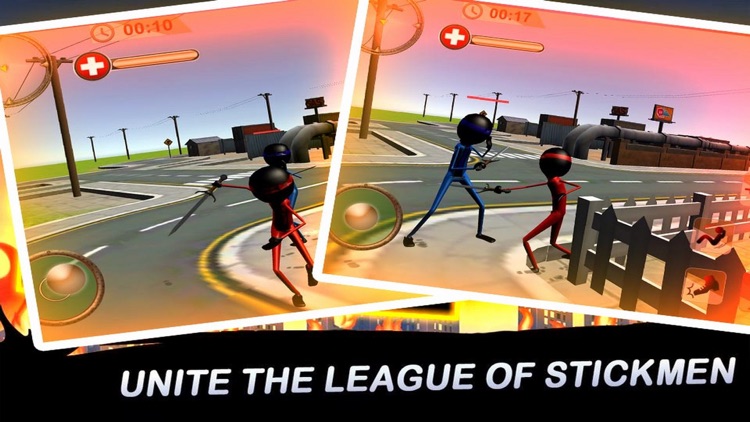 Stickman Fight Street City