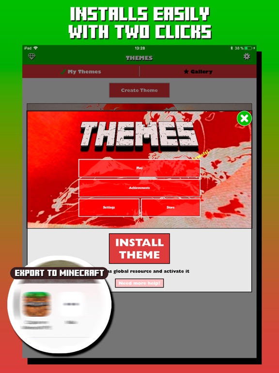 Screenshot #6 pour Themes for Minecraft