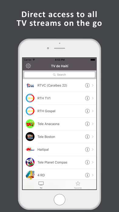 Screenshot #1 pour TV de Haití - TV haïtienne HD