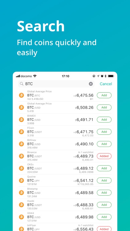 CoinView: Bitcoin Altcoin App screenshot-5