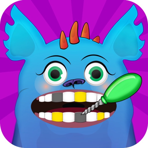 Crazy monster dentist free fun kids games by invocube
