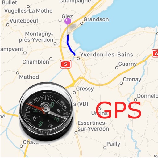 GPS tracker, speed, compass