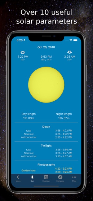 Moon Phase Calendar & Compass(圖2)-速報App