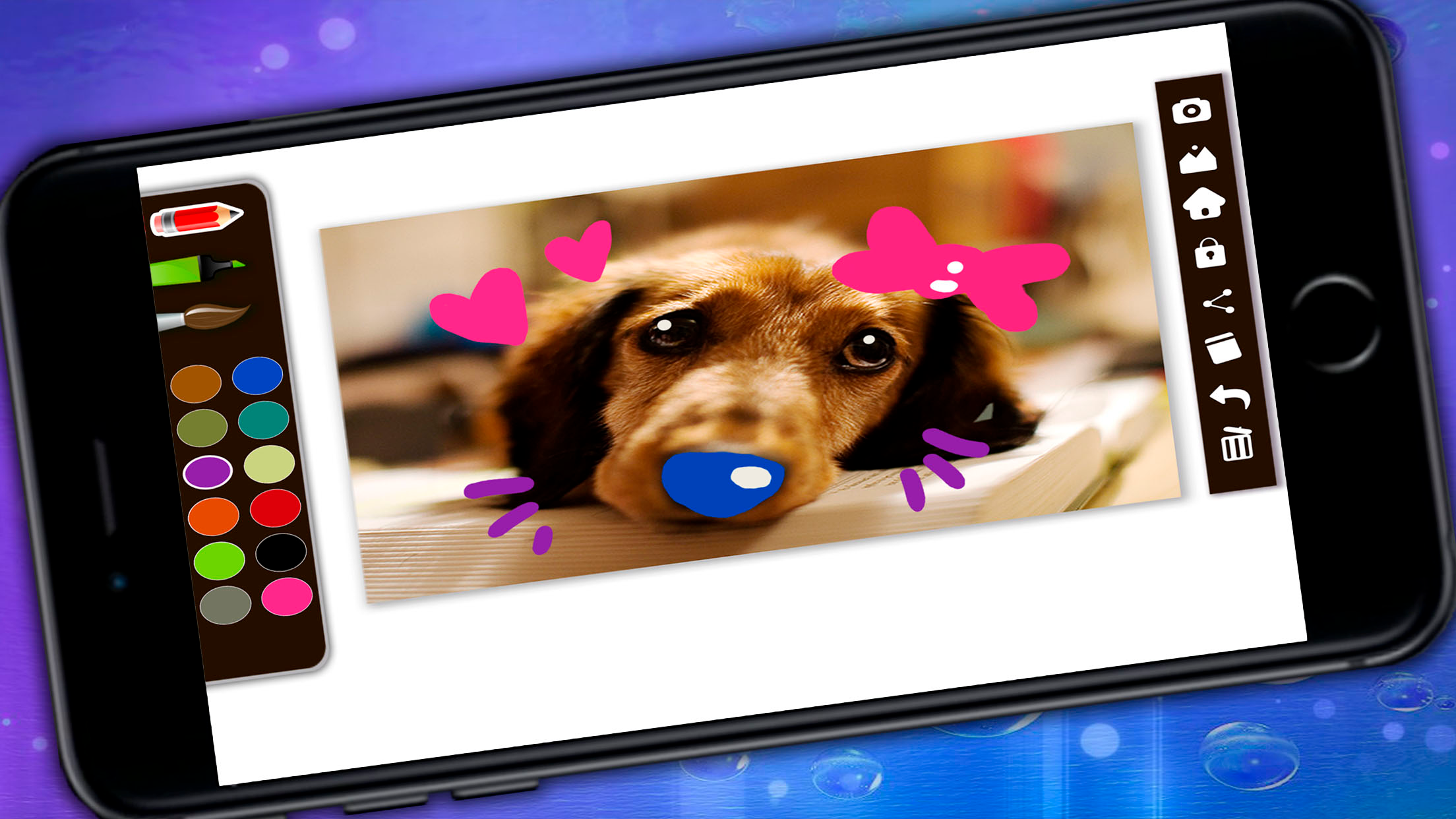 Draw and paint on photos screenshot 3