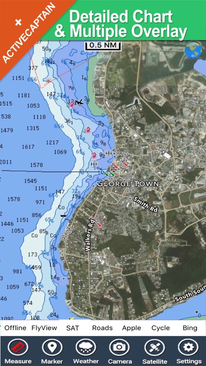 Gran Cayman HD Map Navigator
