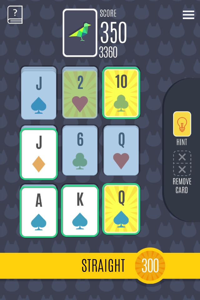Sage Solitaire Poker screenshot 4