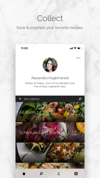 Yummly Recipes + Shopping List