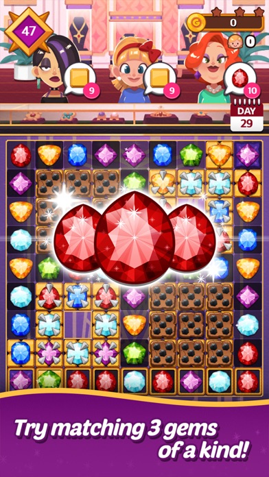 Jewelry Puzzle: Match 3 Screenshot