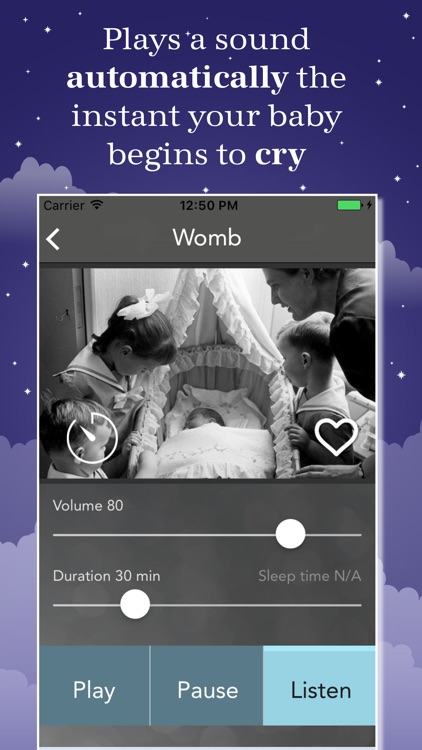 Sound Sleeper - white noise machine for baby sleep