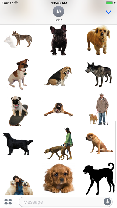 Fun Dogs Stickers! screenshot 3