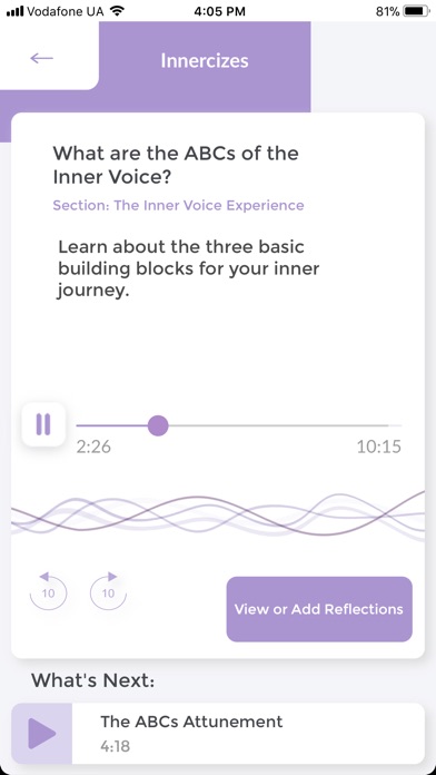 My Inner Voice App screenshot 4