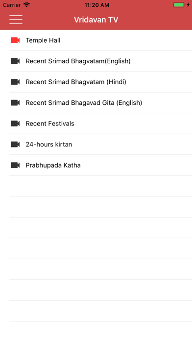 Screenshot 2 of Vrindavan TV App