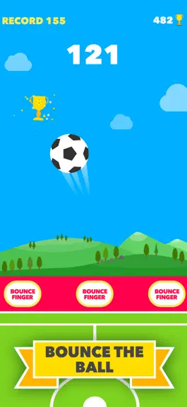 Bounce Finger Soccer Game screenshot Bounce Finger Soccer mod apk