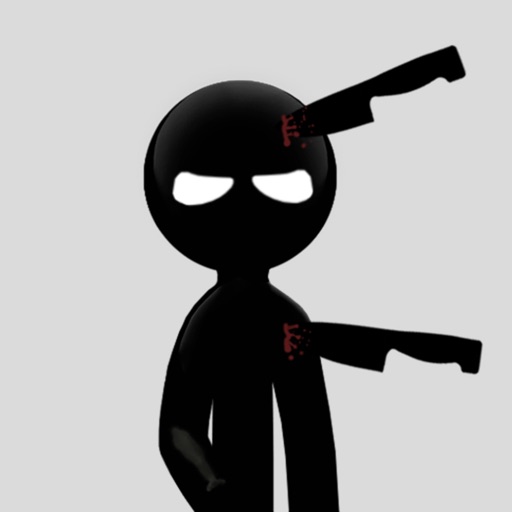 Stickman Knife Shadow Attacks Icon