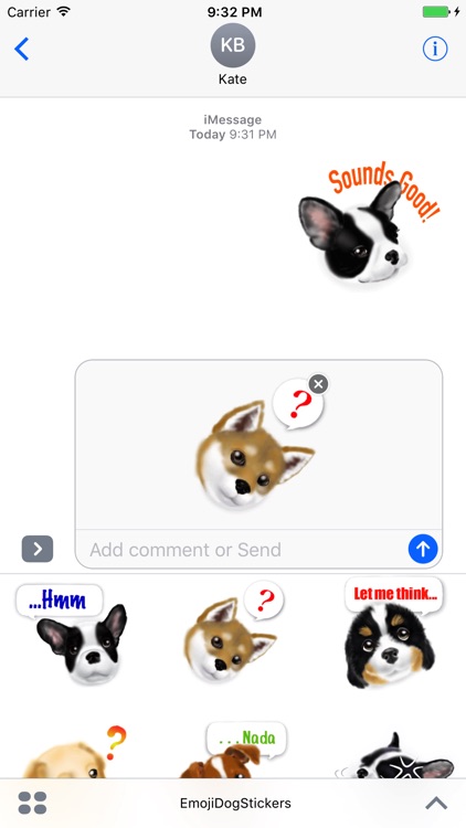 EmojiDog Stickers