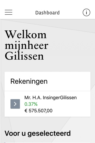 Mijn InsingerGilissen screenshot 2