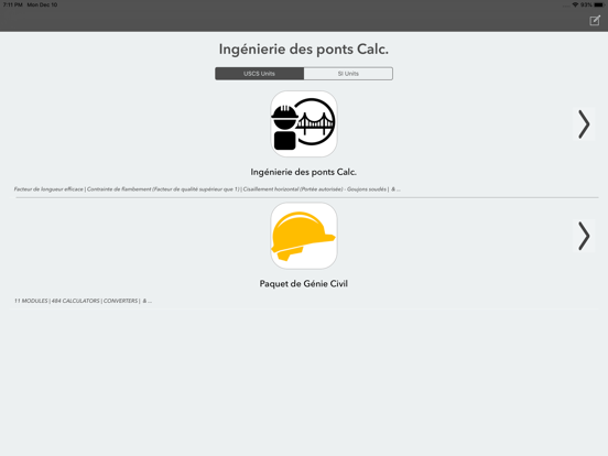 Screenshot #4 pour Ingénierie des ponts Calc.