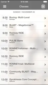 Romney Pilates screenshot #3 for iPhone