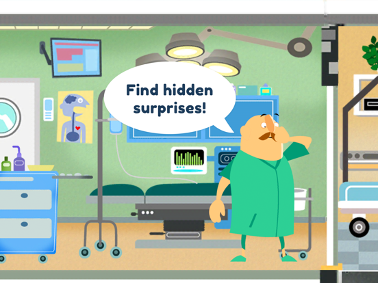 Little Hospital For Kids iPad screenshot 4 - Entertainment app