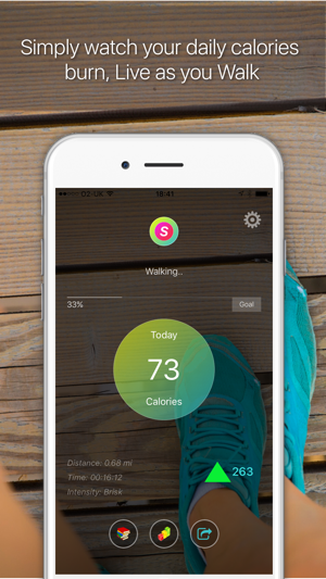‎Steps GO: Step Counter Screenshot
