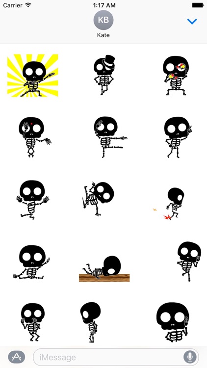 Animated Dancing Skeleton
