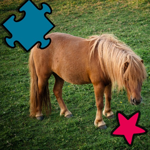 Animated Horse Puzzle For Kids and Babies: Pony Lovers Will Love This Free Educational Kids& Teen Game icon