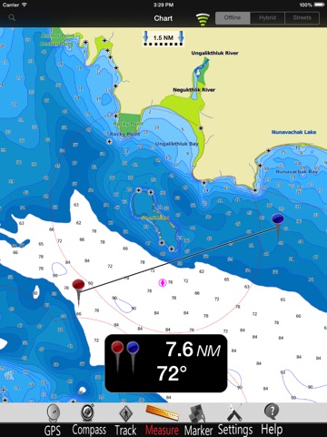 Alaska NW Nautical Charts Pro screenshot 4