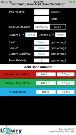 Game screenshot Pool Acid Dose Calc mod apk