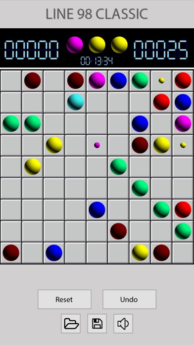 Line 98 Classic: Color Balls 1.0.10 IOS -