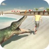 Wild Crocodile Beach Attack
