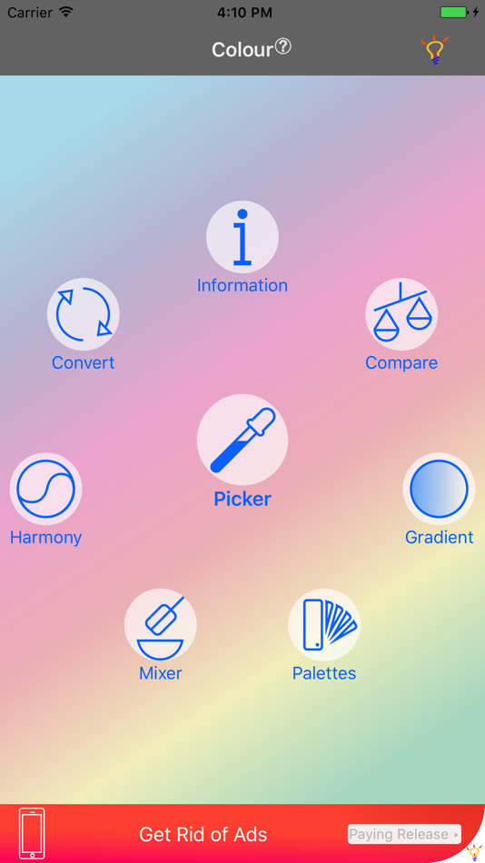 #1. iColorKit Light (iOS) 来自: id6 Sarl