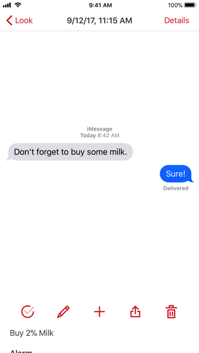 Look Reminder 2 iPhone screenshot 2 - Productivity app