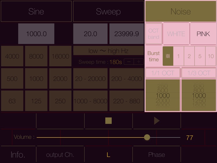 Audio Tone Generator for iPad screenshot-3