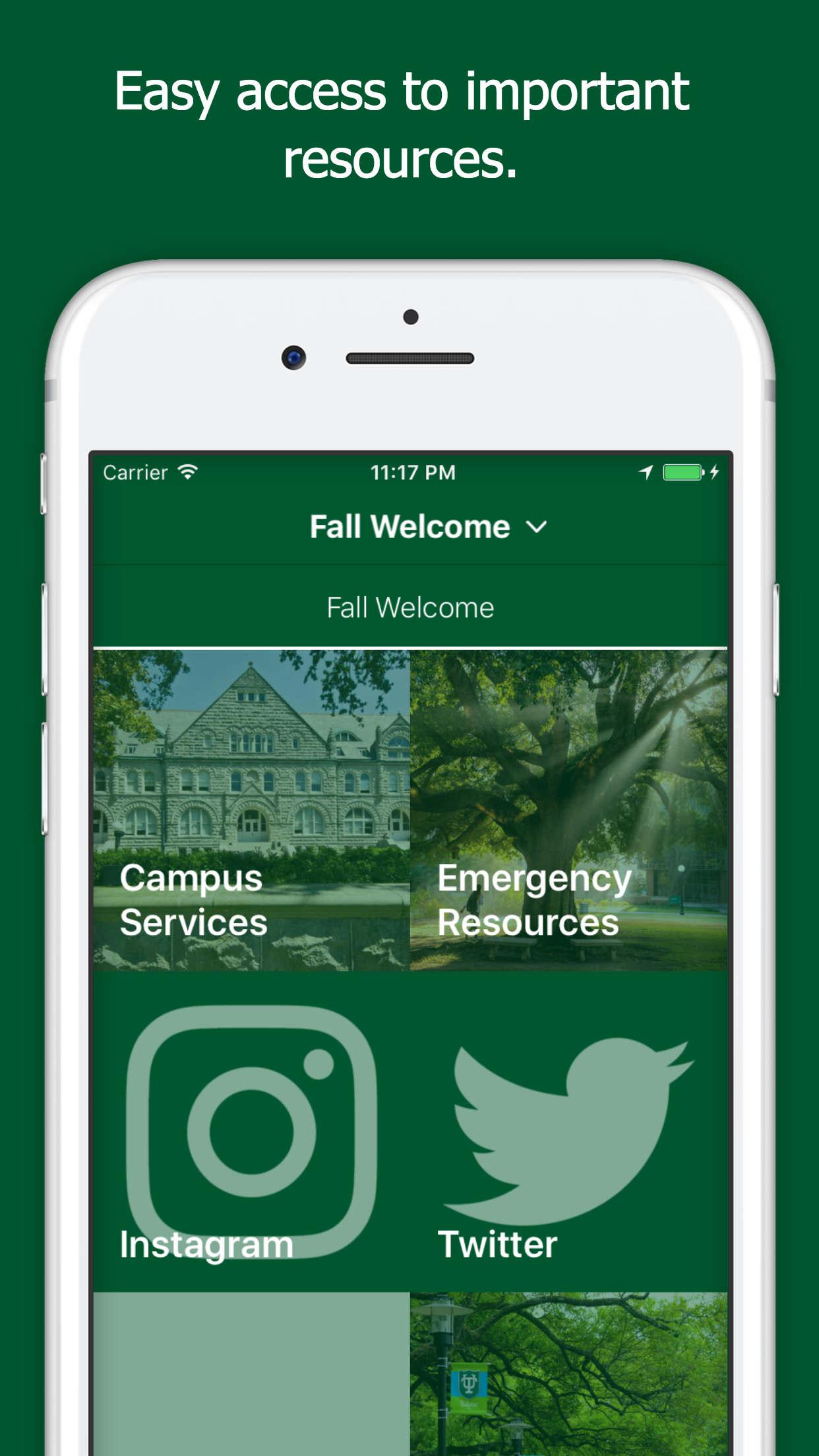 Tulane University Fall Welcome