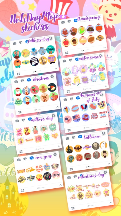 HolidayMOJI - Festive Stickers screenshot-3
