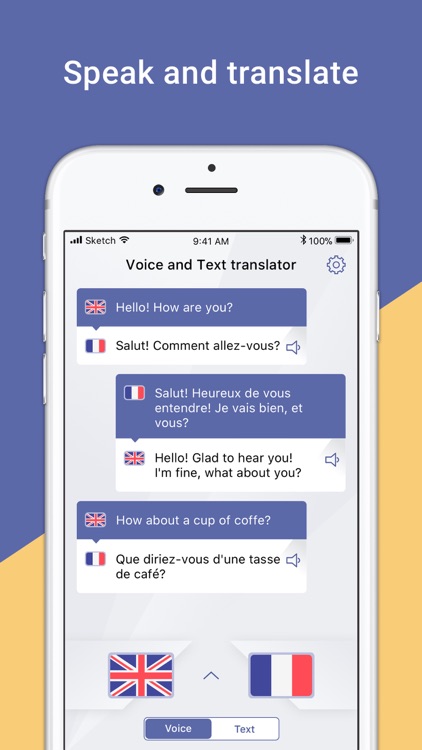 Voice and Text Translator HD
